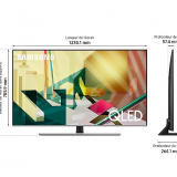 Téléviseur Samsung QA55Q70TAUXMV 55′ UHD 4K Smart TV Maroc