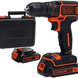 PERCEUSE VISSEUSE SANS FIL 18 VOLTS AVEC COFFRET ET 2 BATTERIES BLACK&DECKER MAROC