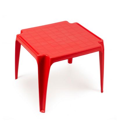 Table Enfant Empilable Rouge Maroc