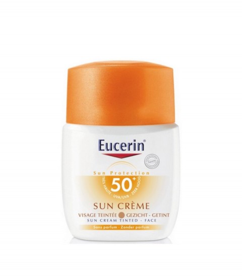 Crème Sun Visage Teintée SPF50+ Eucerin Maroc