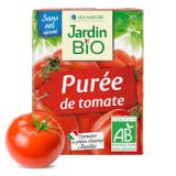 Jardin Bio Purée de tomate bio 200 G Maroc