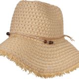 CHAPEAU POUR FEMME EN PAPIER PAILLE JANTE SPÉCIALE 40XH10CM MAROC