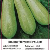 Sachet courgette vert d’Alger 10 GRAMMES Maroc