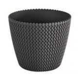 POT DE FLEURS SPLOFY ANTHRACITE 236MM H123MM 3,8 LITRES MAROC