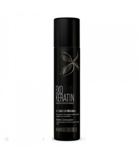 Coloration Cheveux Coloralitude Noir Spray 75 ml Exo Keratin Maroc