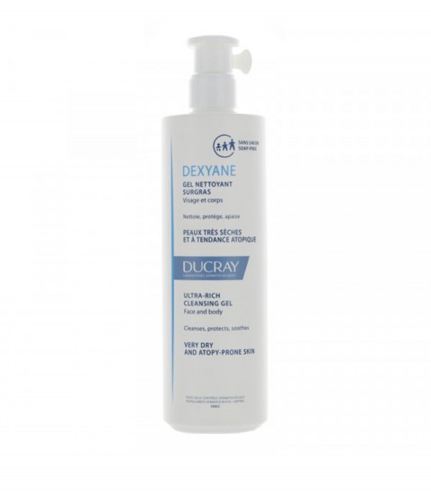 Gel Nettoyant Surgras Dexyane 400 ml Ducray Maroc