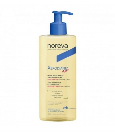 Huile Nettoyante Xerodiane AP+ 400 ml Noreva Maroc