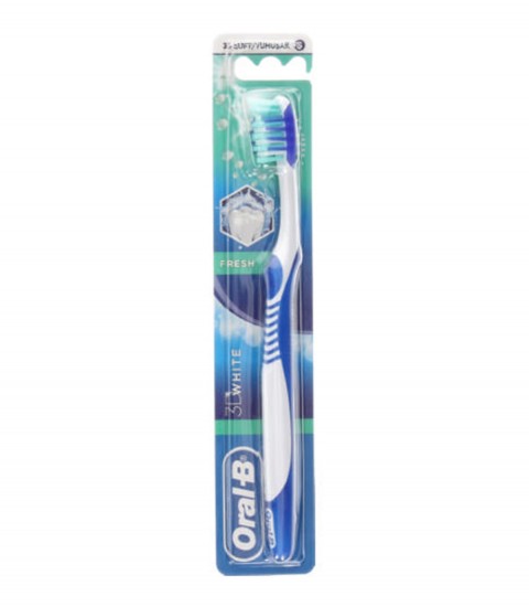 Brosse à dents 3D White fresh souple Maroc