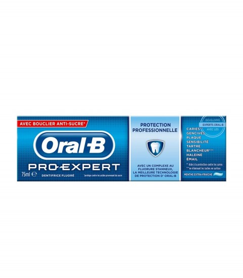 Dentifrice Oral-B Pro-Expert Protection Professionnelle menthe extra-fraiche Maroc