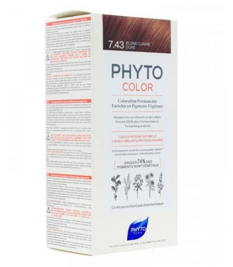 Coloration Cheveux Phytocolor 6C Blond Foncé Phyto Maroc