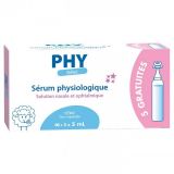 Sérum Physiologique 45 Doses de 5 ml Phy Bébé Maroc