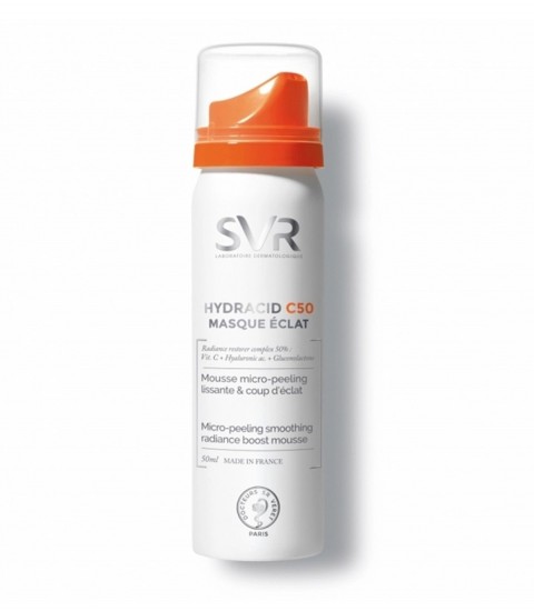 svr-hydracid-c-50-masque-eclat-50-ml-mousse-micro-peeling-lissante-coup-declat-maroc