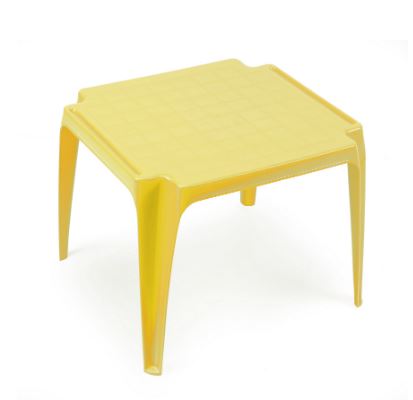 Table Enfant Empilable Jaune Maroc