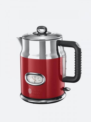 Bouilloire avec Jauge de Température Retro Rouge Ruban Russell Hobbs Maroc