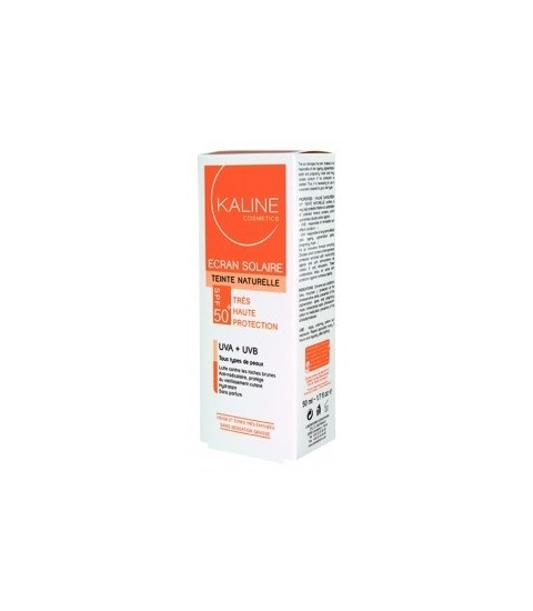 Ecran Solaire Teinte Naturelle K-Sun SPF50+ 50 ml Kaline Maroc