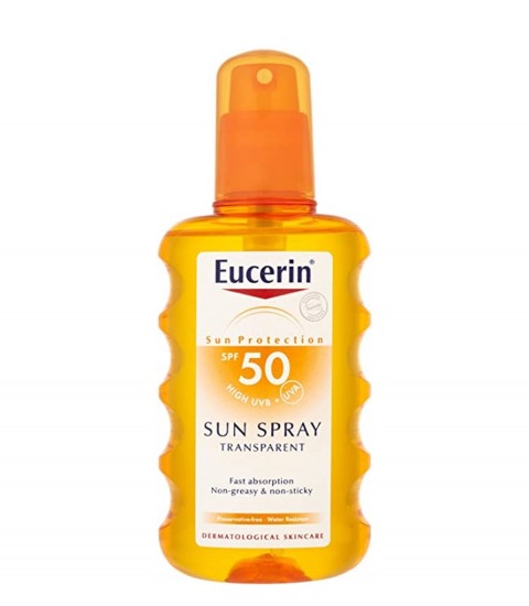 Sun Spray Transparent SPF50 200 ml Eucerin Maroc