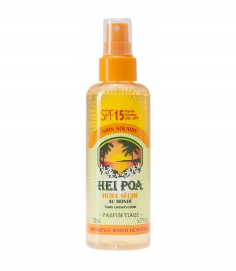 Huile Sèche SPF15 Au Monoi 150 ml Hei Poa Maroc