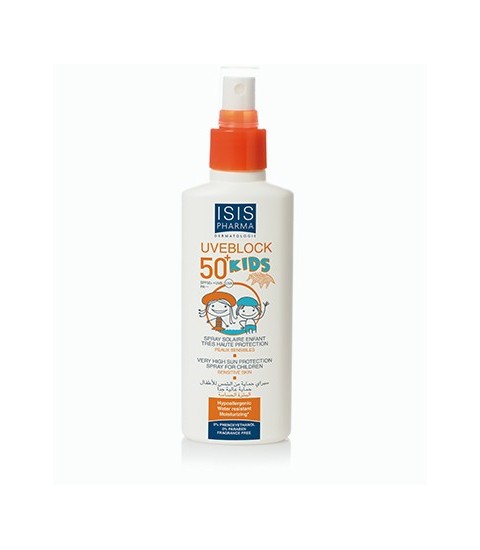 Spray Kids UveBlock SPF50+ 150 ml Isis Pharma Maroc