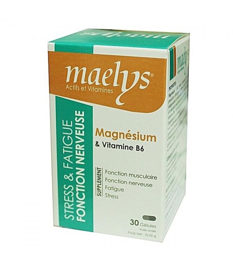 maelys-magnesium-vitamine-b6-30-gelules-maroc