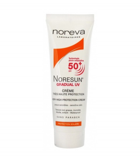 Crème Solaire Noresun Gradual UV SPF50+ 40 ml NOREVA Maroc