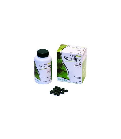 Spiruline 100% bio 240 comprimés tonus et vitalité Maroc