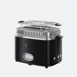 Toaster Avec Jauge Compte A Rebours Retro Noir Russell Hobbs Maroc