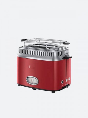 Toaster Avec Jauge Compte A Rebours Retro Rouge Russell Hobbs Maroc