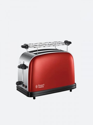 Toaster Colours Plus Rouge Flamboyant Russell Hobbs Maroc